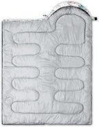 CVHOUSE Camping Sleeping Bags,3 Season Warm & Cool Weather,Lightweight,Waterproof Sleeping Bags for Adults & Kids,Traveling,and Outdoors,Camping Gear Equipment