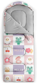 QOOMO Camping Sleeping Bags,3 Season Warm & Cool Weather,Lightweight,Waterproof Sleeping Bags for Adults & Kids,Traveling,and Outdoors,Camping Gear Equipment