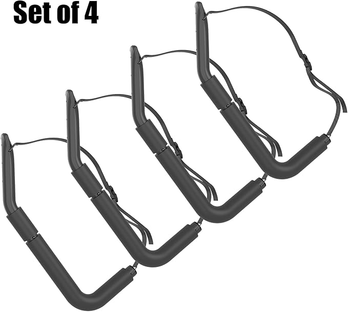 UNITEDPOWER Kayak Storage Racks, Heavy Duty Garage Hangers, Jumbo Wall Hooks for Canoe, Ladder, Bicycle, Folding Chairs, Surfboard, Snowboard, Hose and Tools