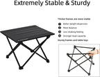 ROCK CLOUD Portable Camping Table Ultralight Aluminum Camp Table Folding Beach Table for Camping Hiking Backpacking Outdoor Picnic