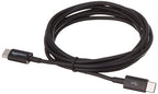 Amazon Basics USB-C to USB-C 2.0 Fast Charging Cable, 480Mbps Data Transfer Speed, USB-IF Certified, for Apple iPhone 16/15, iPad, Samsung Galaxy, Tablets, Laptops, 6 Foot, Black