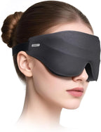 Sleep Eye Mask for Men Women, EVA BELLE Light Blocking Sleeping Mask for Side Sleeper, 3D Contoured Cup Night Blindfold, Lash Extensions 3D Sleeping Mask with Adjustable Strap for Travel, Night & Nap