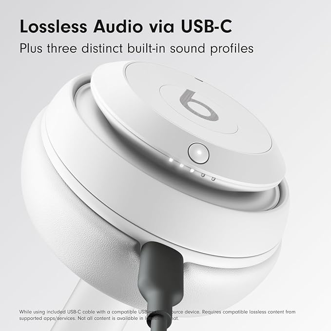Beats Studio Pro with AppleCare+ for Headphones (2 Years) - Matte White