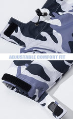 TACVASEN Men's Rain Jacket Lightweight Windbreaker with Hooded Water Resistant Outdoor Raincoat for Hiking Travel Camping