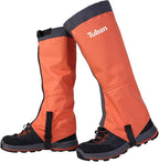 Waterproof Gaiters,Hiking Gaiters,Lightweight Adjustable Leg Gaiters for Men Women,Available in All Seasons,Hiking,Skiing,Mountain Climbing,etc.