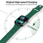 𝟐𝟎𝟐𝟔 𝐔𝐩𝐠𝐫𝐚𝐝𝐞𝐝 for Apple Watch Charger Magnetic Fast Charging Cable [Portable] Magnetic Wireless Charging Compatible with iWatch Series Ultra/10/9/8/7/6/SE/SE2/5/4/3/2-[3.3FT] White