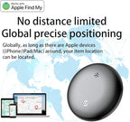 Car GPS Tracker for Vehicles Worldwide GPS Tracker for Vehicles Work with Find My (iOS Only), Car Vehicle Tracking Anti-Lost Locator with App for Cars, Wallet, Pets, Luggage
