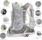 Running Hydration Vest for Men Women Water Backpack for Running 3L Running Hydration Pack for Trail Running Marathon Race Hiking