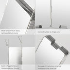 8 Plates Camping Stove Windscreen Folding Outdoor Stove Windshield Camp Stove Wind Screen Aluminium Alloy Windshield for Butane Burner Grill Wind Blocker Shield