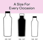 Corkcicle Classic Sport Canteen - Insulated Stainless Steel Water Bottle - Compact & Travel-Friendly - Durable - Dishwasher Safe - BPA Free - Non-Slip Silicone Base - 20 oz - Woodland Camo