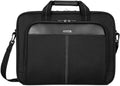 Targus Classic Slim Laptop Bag - Ergonomic Briefcase and Messenger Bag - Spacious Foam Padded for Laptops and Under