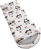 Galaxy Wolf Camping Sleeping Bags Warm & Cool Weather Waterproof Backpacking Blue Purple Starry Sky Sleeping Bag All Seasons Camping, for Adult Kids Boy Girls Camping Gear Equipment, Traveling