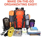 INOXTO lightweight Hiking Backpack 35L/40L Hiking Daypack with Waterproof Rain Cover for Travel Camping Outdoor Men and Women