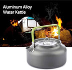 Doorslay Camping Kettle Tea Kettle with Carrying Bag Coffee Tea Pot 1.2L Coffee Kettle