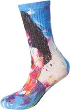 EnerWear 4 Pack Women's Merino Wool Outdoor Hiking Trail Crew Sock