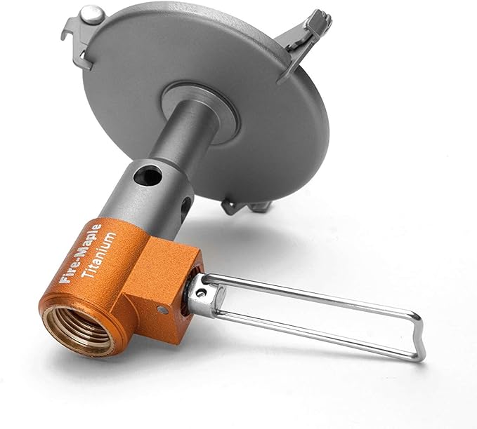 Fire-Maple FMS-116T Portable Stove Ultra Light, Hiking Stove Titanium Backpacking Stove, Outdoor Camping Ultralight Gear, Essential for Earthquake Emergency Kit