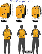 MATEIN 18.4 Inch TSA Approved Backpack, Extra Large 50 L Outdoor Carryon Backpack with Seperated Laptop Compartment, Work Travel Daypack with Front Pocket, Creative Gifts for Men Women