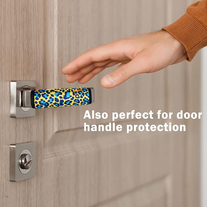 HEYSKAY 3pcs Neoprene Luggage Handle Wrap for Suitcase Identifier Travel Bag Wraps Luggage ID Tags Cover (Diamondx3)