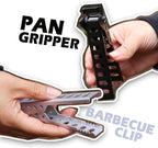 Pan Gripper Camping Kitchen Essentials - 2 Pcs - Detachable Handle for Pots and Pans Camping Essential Ourdoor Kitchen Cookware