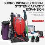 INOXTO Small Hiking Backpack with 2L Water Bladder and Waterproof Rain Cover, 25L Hydration Daypack for Travel, Cycling, Camping, Outdoor