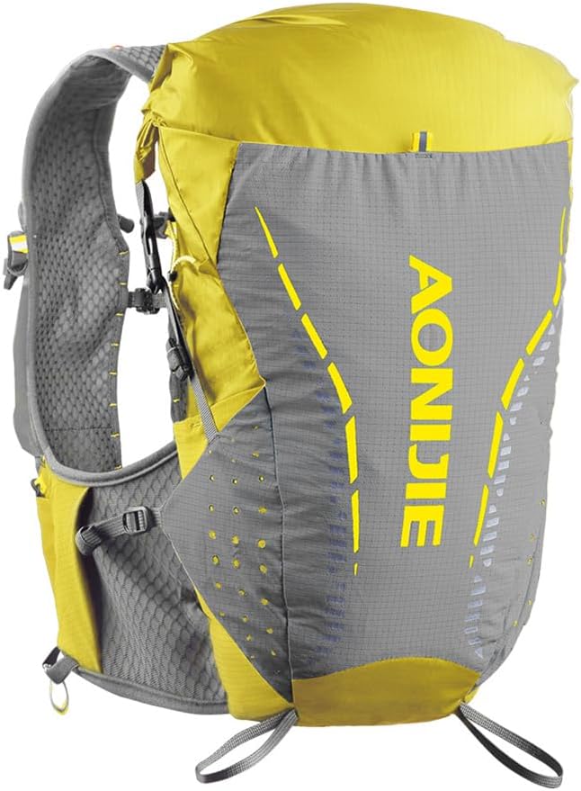 BlueField Lightweight Adjustable Running Hydration Vest for Men & Women - Waterproof & Wear-Resistant Water Backpack for Hikers & Campers