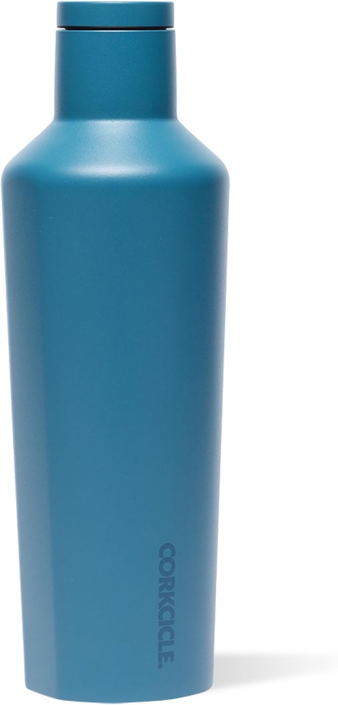 Corkcicle Classic Canteen - Keeps Drinks Cold for 25 Hours - Triple-Insulated Stainless Steel - Dishwasher Safe - Summer Drinkware Gift - Keeps Drinks Ice Cold - 16 oz - North Shore