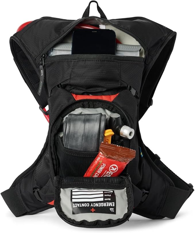 USWE MTB Hydro Hydration Pack with Hydration Bladder - Hydration Backpack for Cycling, Mountain Biking, E-MTB and Gravel Riding, Backpack with Water Bladder