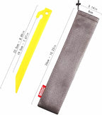 10-Pack Plastic Tent Stakes – 9-Inch Heavy Duty Canopy Anchoring Pegs for Camping, Gardening, Landscaping, Backpacking – Lightweight, Rust-Proof, Reusable Camping Stake