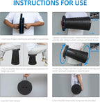 Upgraded Collapsible Stool,Load Capacity 440lbs, Lightweight Yet More Sturdy,Portable Retractable Folding Telescoping,Foldable Camping Stool for Camping Fishing Hiking BBQ