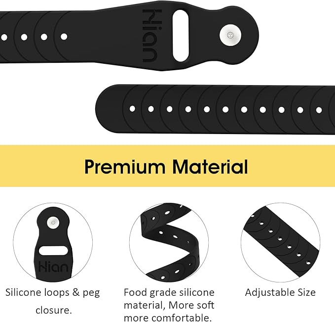 Hion Motion Sickness Bracelets Sea Sickness Wristbands for Motion Sickness/Morning Sickness/Pregnancy Nausea Anti Nausea Bands Acupressure Wristband(3Pairs-Black+Purple+Transparent)