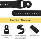 Hion Motion Sickness Bracelets Sea Sickness Wristbands for Motion Sickness/Morning Sickness/Pregnancy Nausea Anti Nausea Bands Acupressure Wristband(3Pairs-Black+Purple+Transparent)