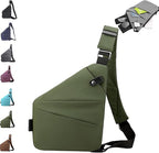 Anti Theft Travel Bag,Anti Theft Crossbody Bag, Sling Bag Travel Crossbody Bag for Women Men