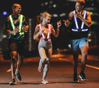 High Visibility Reflective Vest Safety Vest Running Reflective Gear Adjustable Reflective Vest for Walking,Jogging,Hiking,Night Cycling