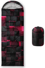 Sleeping Bags for Adults and Kids Backpacking Camping Sleeping Bags for Girls and Boys Lightweight Waterproof Cold/Warm Sleeping Bag for All Season