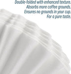 AGOGO Pour Over Coffee Maker Set - Unbreakable 304 Stainless Steel V60 Dripper & Server for Camping & Party, Includes 50 Paper Filters & Barista Towel - Silver - 30oz