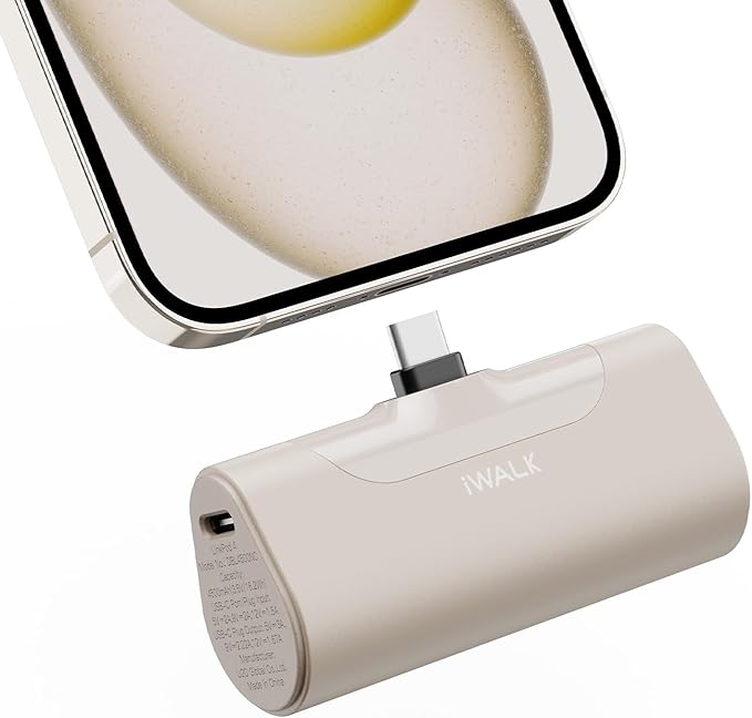 iWALK Portable Charger iPhone 15
