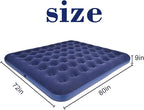 King Size Air Mattress Inflatable Bed for Camping and Home,Blow Up Mattress Sleeping Pad