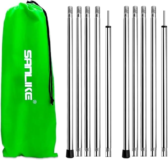 SAN Got Nomad 6.6' Telescoping Tent Poles Set of 2 - Rooftop Tents, Canopy & Awning Poles