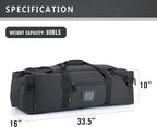 86l Large Duffel Bag For Travel, Gym & Sports - Water Repellent Polyester, Hidden Straps, Shoe Compartment - Perfect Luggage Duffle Bag Or Backpack For Men & Women