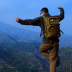 Military Tactical Backpack 45L Large Tactical Backpack for Men, Hiking Rucksack With Bottle Holder