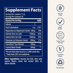 Trace Minerals ZeroLyte Salty Tropical Flavor - Sugar Free Electrolyte Drink Mix - Supports Hydration, Energy, Stamina - Ancient Sea Salt, Full Spectrum Minerals, Coconut Water - 30 Packets