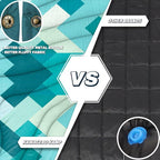 Outdoor Camping Blanket with Sherpa Lining, Extra Warm Thick Camp Blankets and Puffy Ultralight Soft Poncho DWR Camping Quilt for Cold Weather, Adventure, Sleeping, Backpacking 78"x 56"