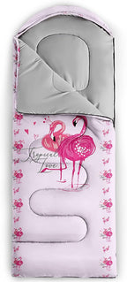 AILONEN Outer Space Astronaut Camping Sleeping Bags,Lightweight & Waterproof,3 Season Warm & Cool Weather,Cartoon Sleeping Bags for Kids,Boys Girls Travelling,Outdoors