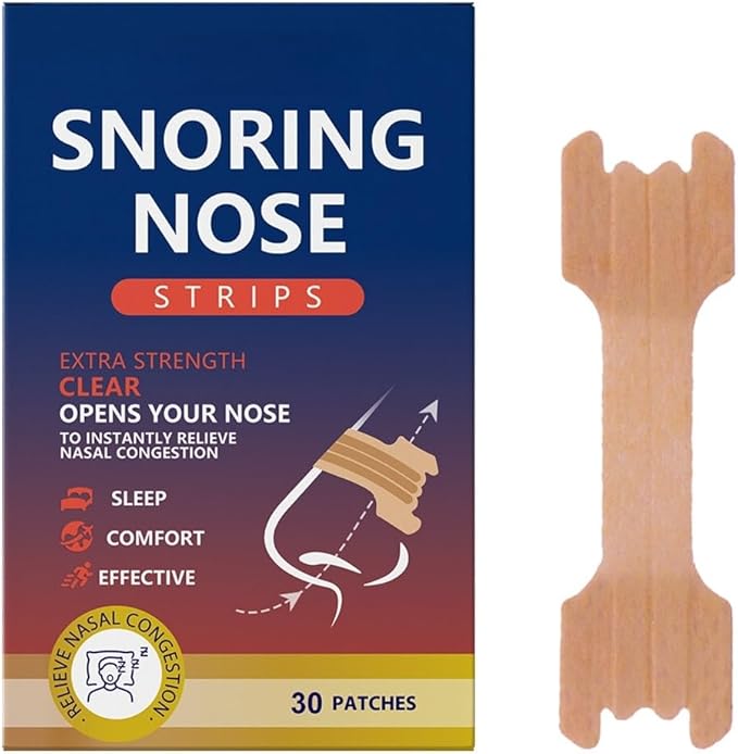 Nasal Strips for Snoring,Gentle Hypoallergenic Sticker Tape for Sensitive Skin, Painless Removal, Breathable, Extra Strength Anti-snoring Solution 120Pack