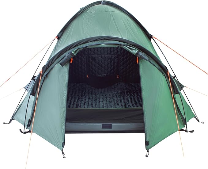 Crua Duo Outdoor Camping Tent – 2 Person Tent for Camping, Easy Pop-up Assembly, Lightweight and Waterproof Outdoor Gear for Hiking Backpacking, Weather Resistant