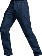 CQR Men's Tactical Pants, Water Resistant Ripstop Cargo Pants, Lightweight EDC Work Hiking Pants, Outdoor Apparel