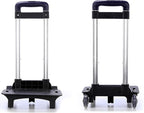 2 Backpack Trolley Aluminium Alloy Foldable Trolley Cart ' s Luggage Travel Hand Cart for Backpack Folda