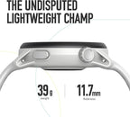 COROS PACE 3 GPS Sport Watch–Lightweight, Comfortable Running Watch, 17-Day Battery Life, Accurate GPS, Heart Rate Monitor, Navigation, Sleep Tracking, Training Plan, Run, Bike, and Ski-White Silicon