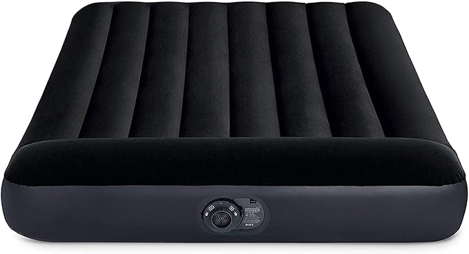 INTEX Dura-Beam Standard Pillow Rest Air Mattress: Fiber-Tech