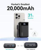 INIU 20000mAh Portable Charger + 45W Power Bank
